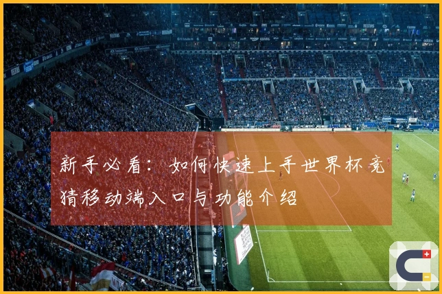 新手必看：如何快速上手世界杯竞猜移动端入口与功能介绍